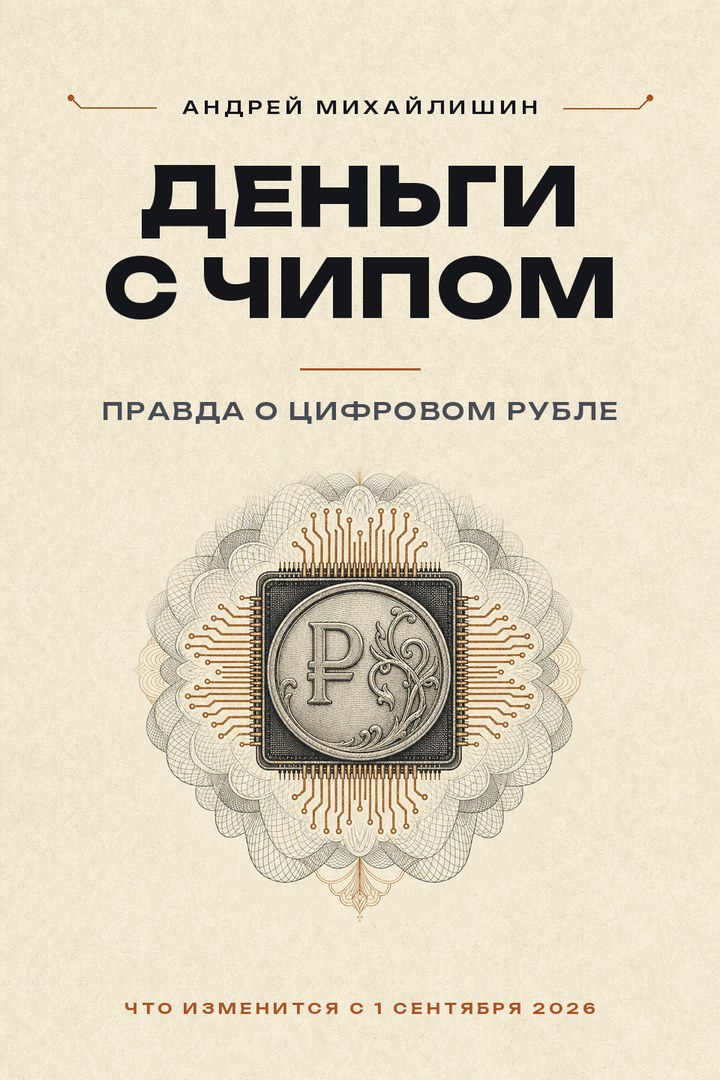 Обложка книги «Деньги с чипом: правда о цифровом рубле»